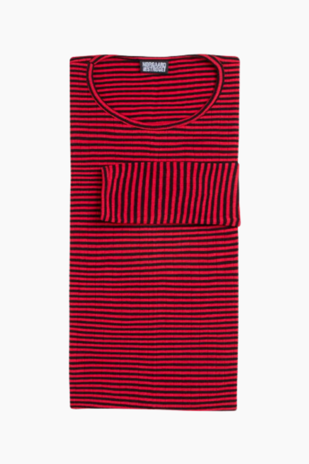 101 Fine Stripe - Black/Red - Nørgaard på Strøget