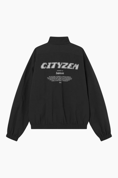 Bayley Track Jacket - Pirate Black - bareen