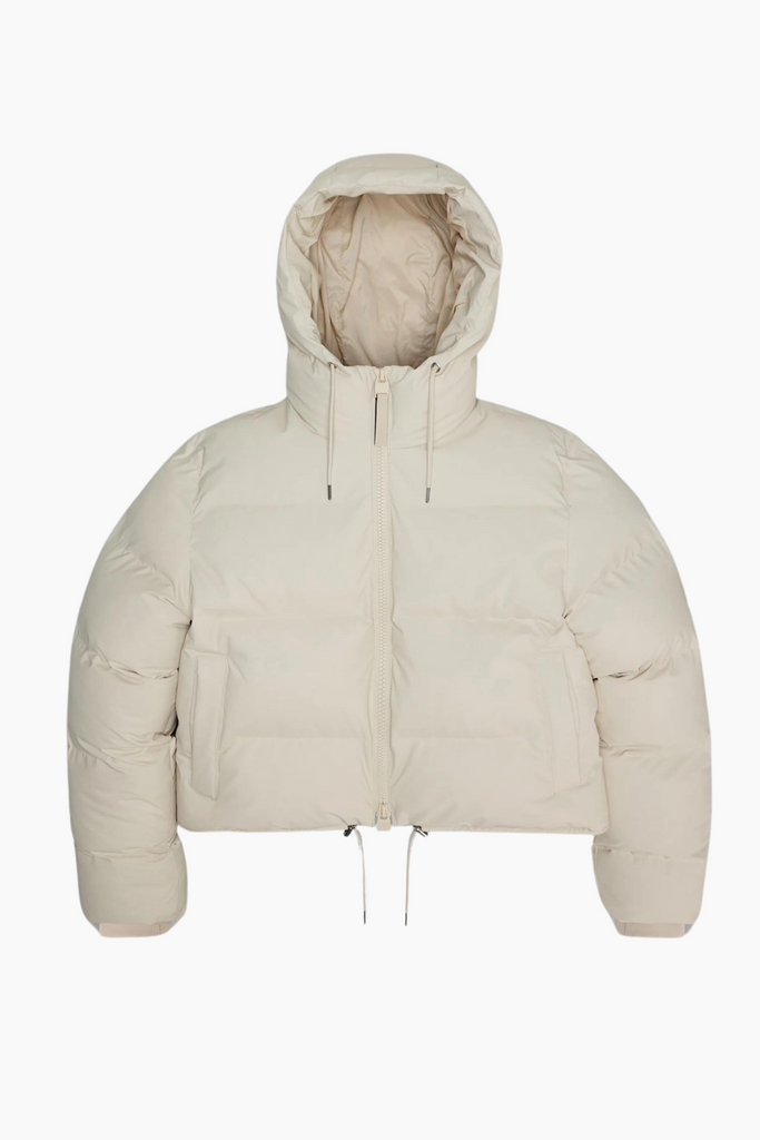 Alta Short Puffer Jacket W3T3 - Dune - Rains