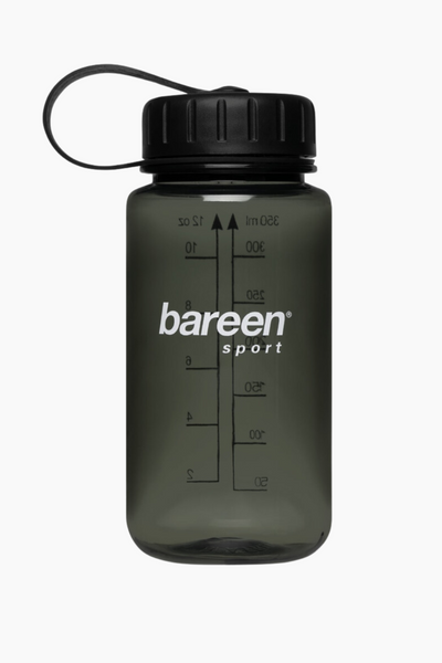 350 ML Water Bottle - Black & Grey - bareen