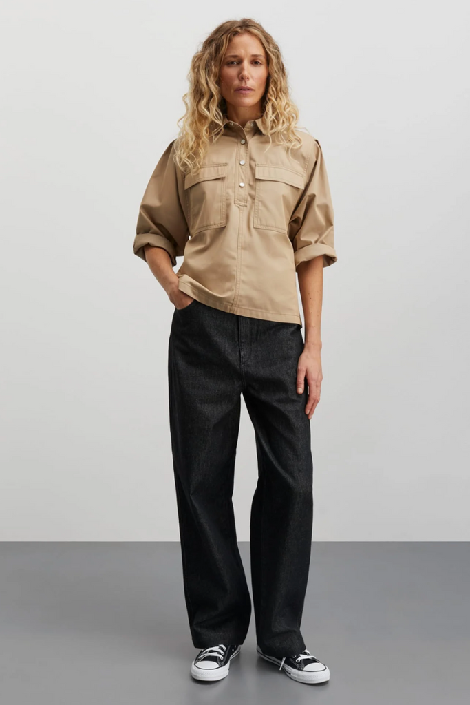 Alto Twill Hera Shirt - Tiger's Eye - Mads Nørgaard