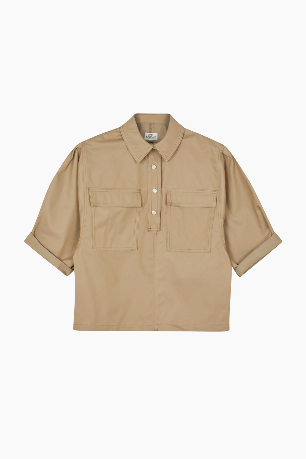 Alto Twill Hera Shirt - Tiger's Eye - Mads Nørgaard