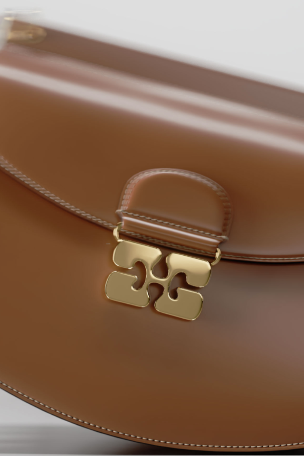 Apo-G Bag Small A6448 - Caramel Café - GANNI