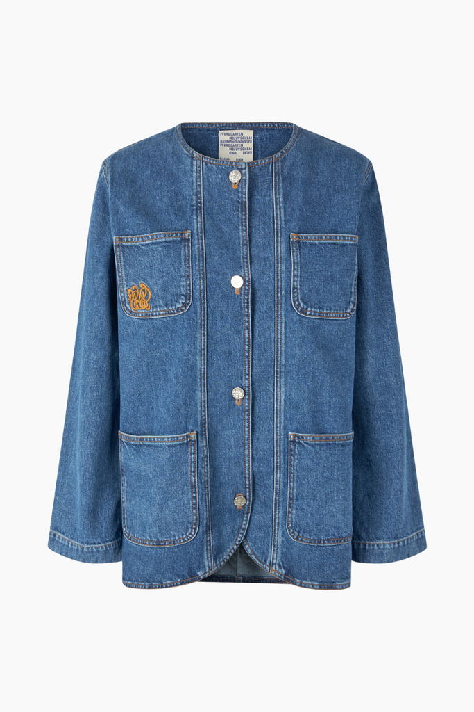 Beata Jacket - Classic Blue Denim - Baum und Pferdgarten