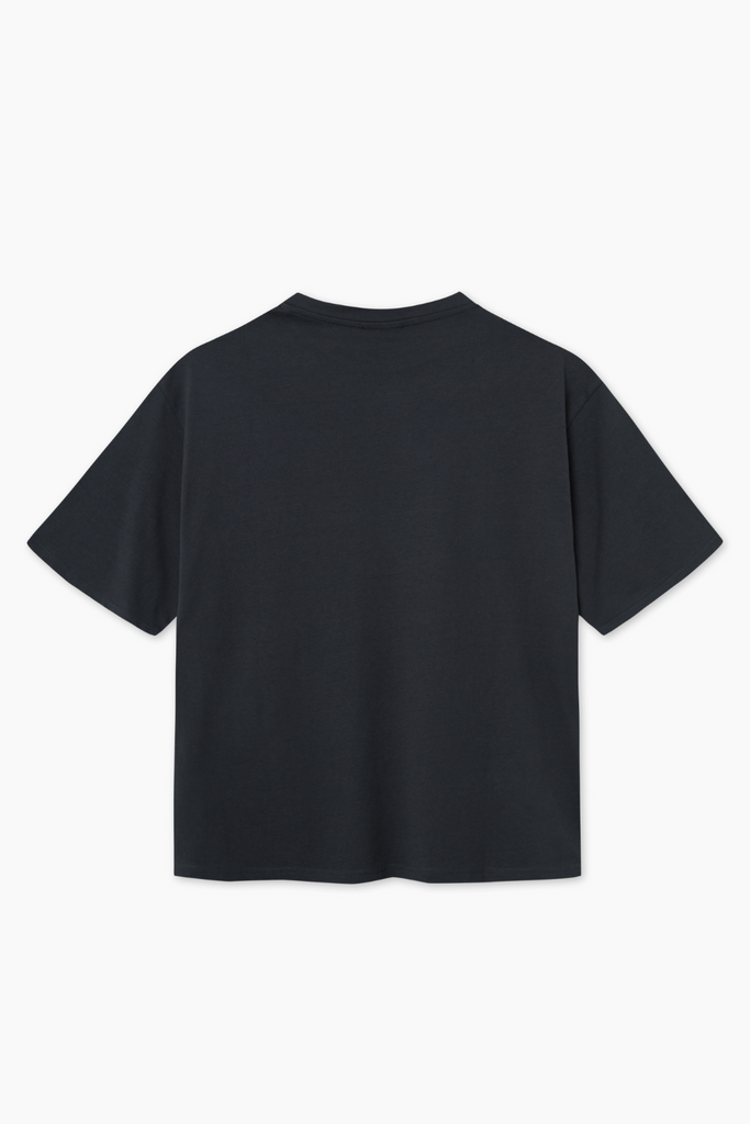 Box Fit Heavy T-shirt - Black - bareen