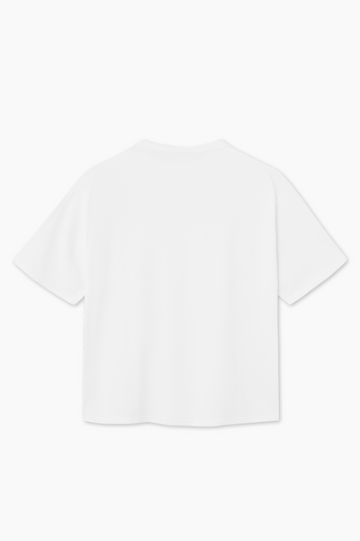 Box Fit Heavy T-shirt - White - bareen