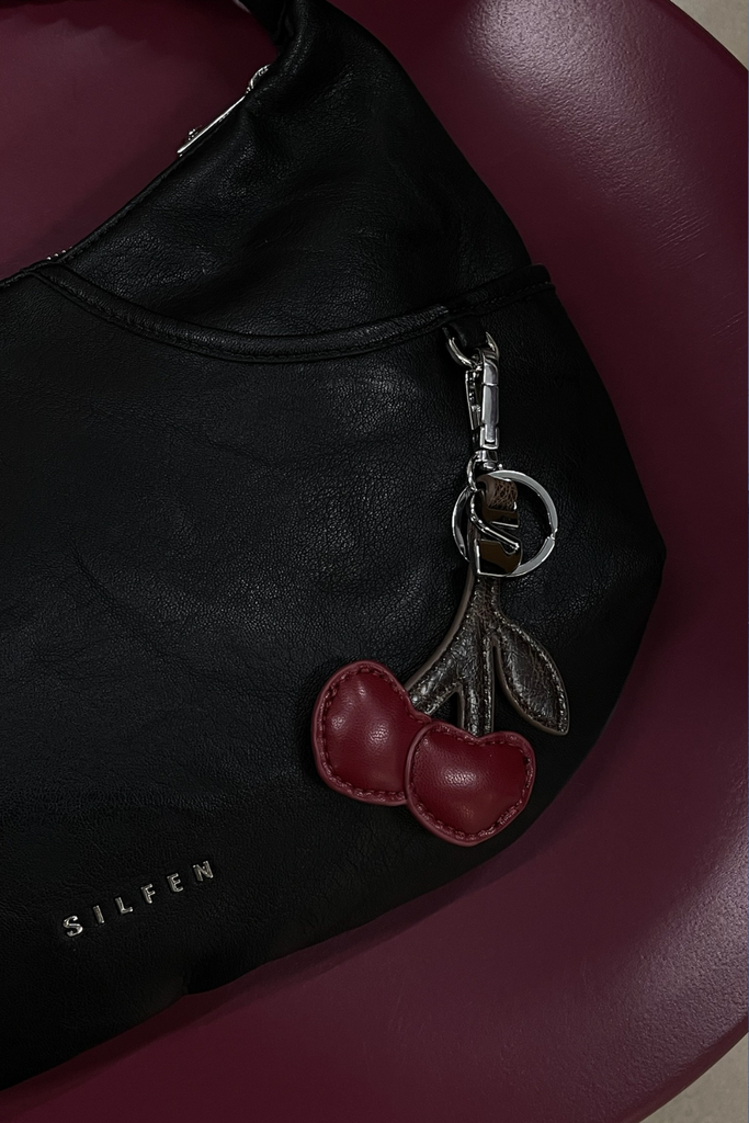 Cherry Charm - Burgundy - Silfen Studio