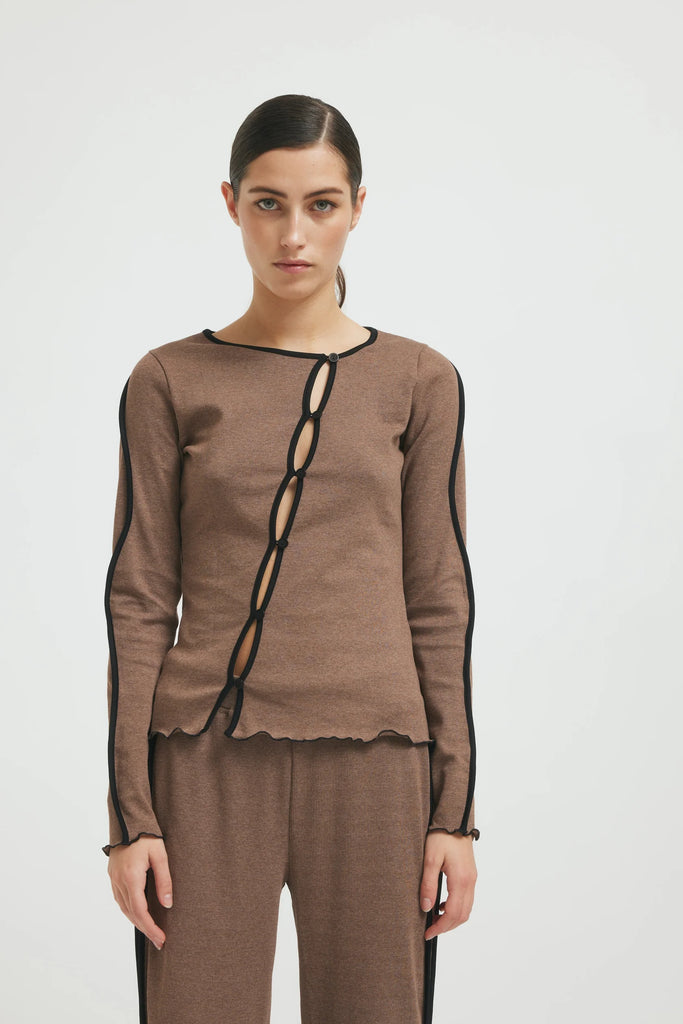 Ciarars Blouse - Mocha - Résumé