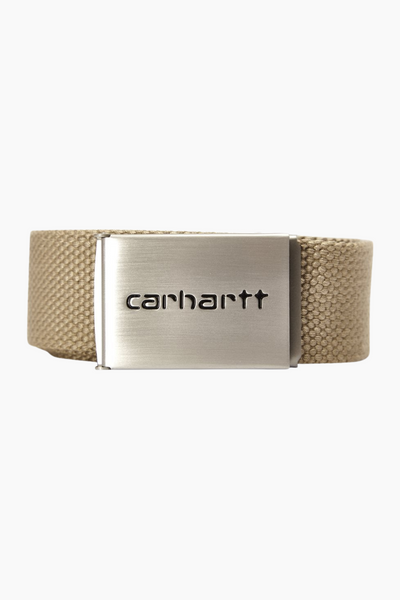 Clip Belt Chrome - Leather - Carhartt WIP