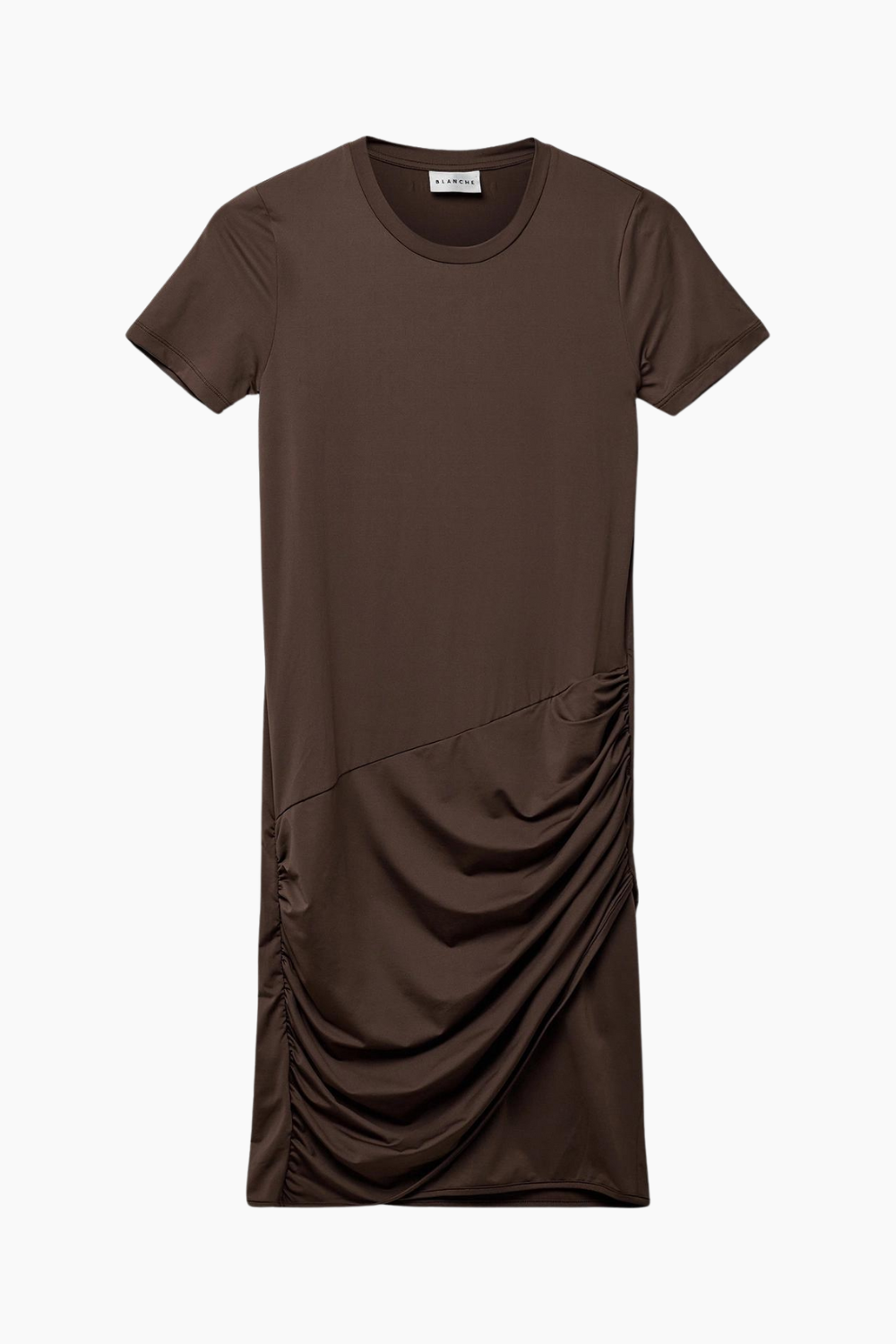 Comfy-BL Drape Dress - Chocolate Martini - Blanche