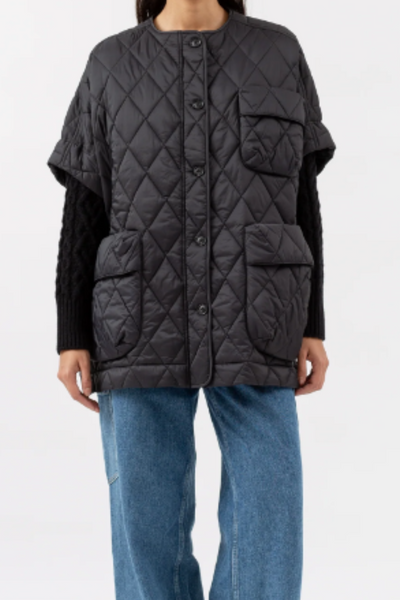 Cosiah Jacket - Deep Black - H2O Fagerholt