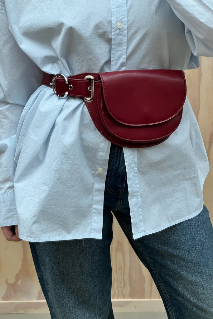 Eliza Belt - Burgundy - Silfen Studio