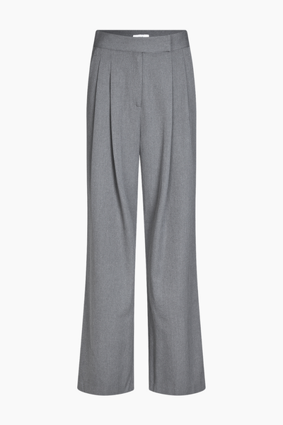 Enwilla Pants 7092 - Mid Grey Melange - Envii