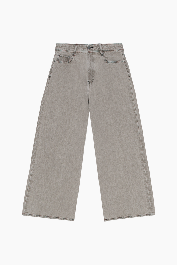 Future Denim Wide Jeans J1549 - Gray Quill - GANNI