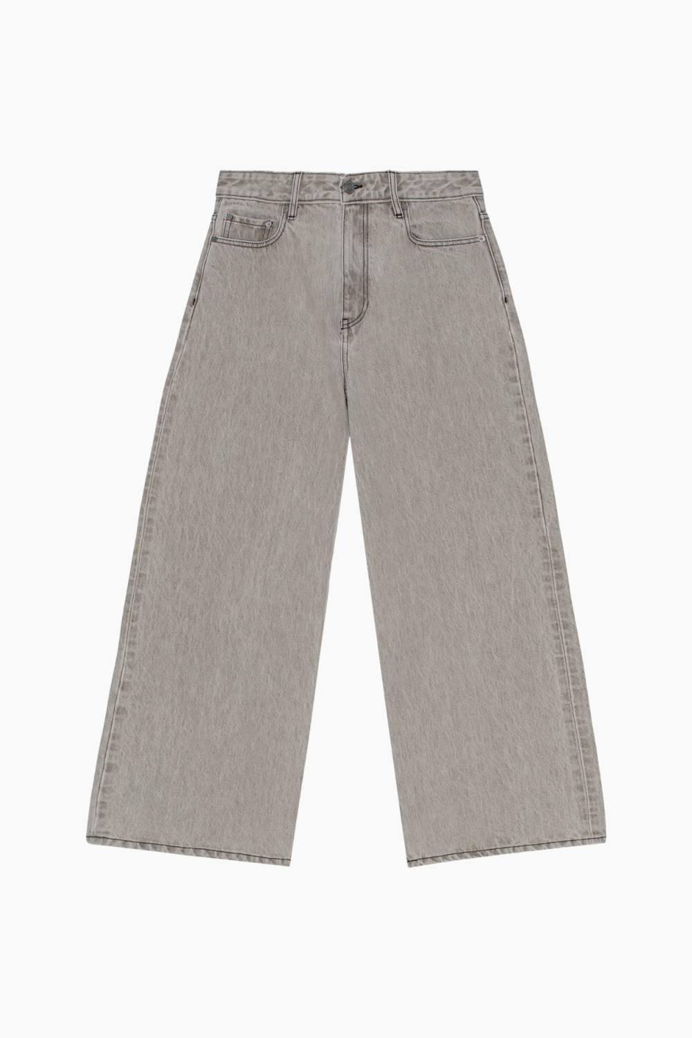 Future Denim Wide Jeans J1549 - Gray Quill - GANNI