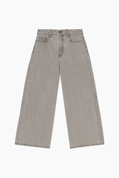 Future Denim Wide Jeans J1549 - Gray Quill - GANNI