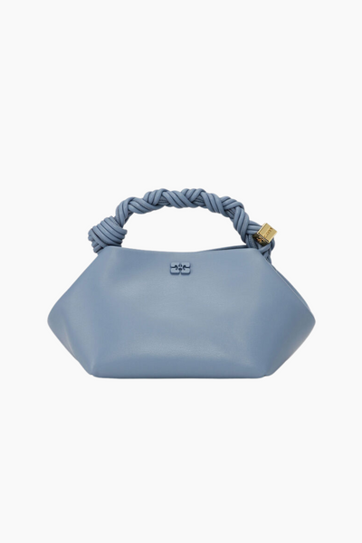 Ganni Bou Bag Small A6085 - Dusty Blue - GANNI