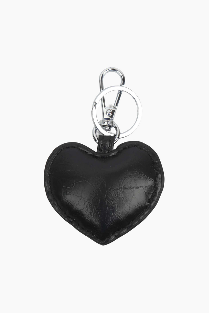 Heart Charm - Black - Silfen Studio