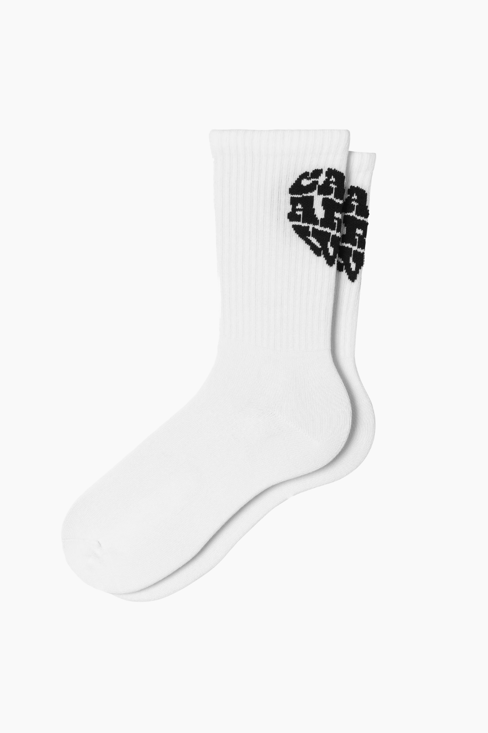 Heartbreaker Socks - White/Black - Carhartt WIP