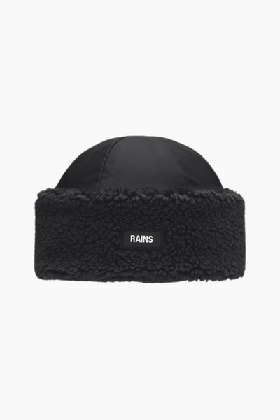 Insulated Fleece Hat T2 - Black - Rains