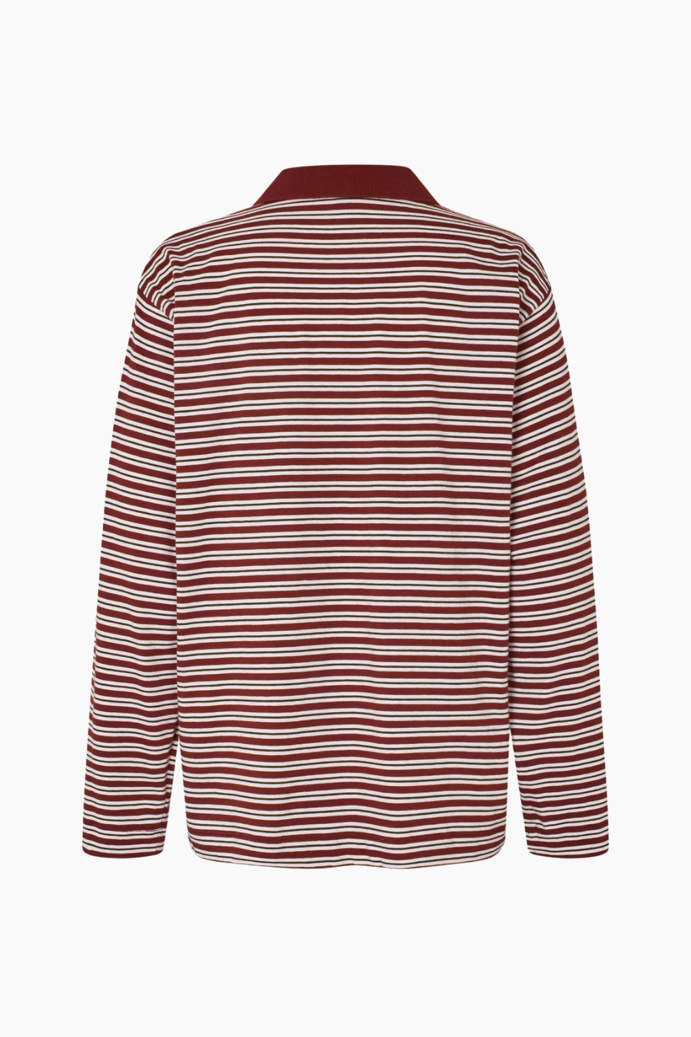 Jeanni Polo - Bordeaux Polo Stripe - Baum und Pferdgarten