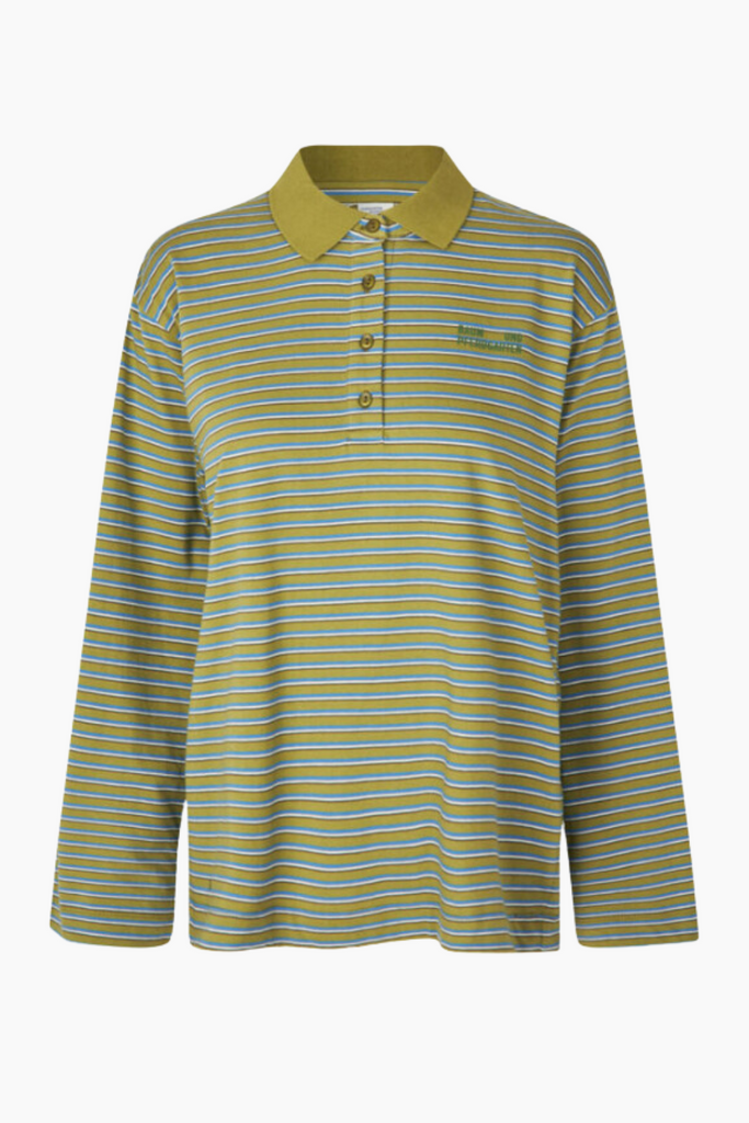 Jeanni Polo - Green Polo Stripe - Baum und Pferdgarten