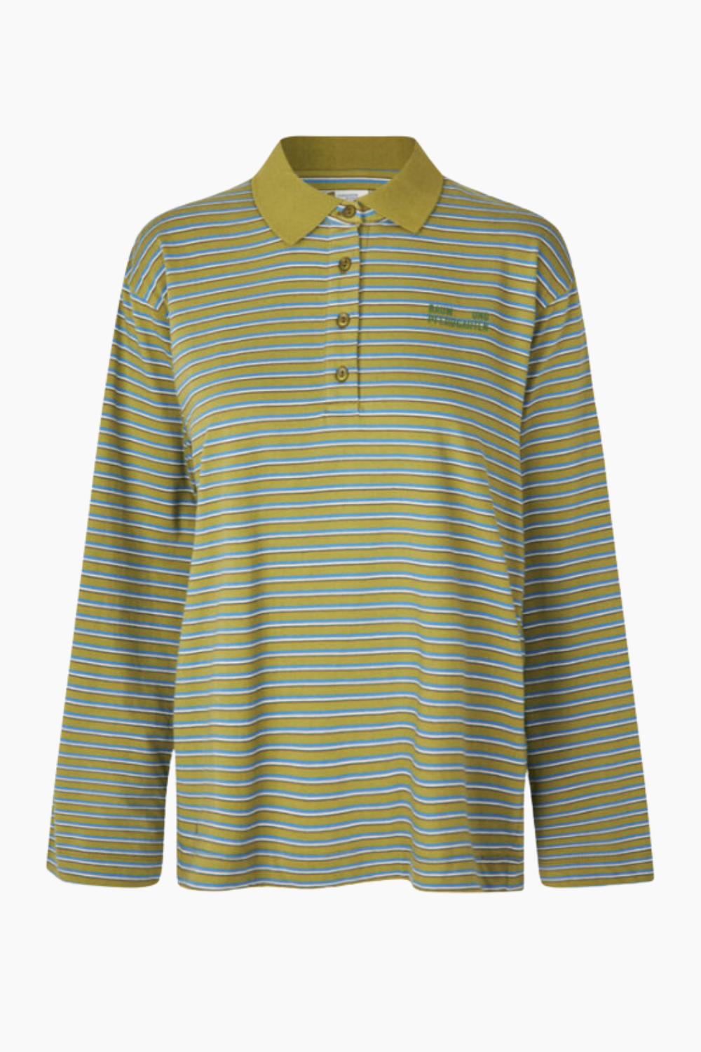 Jeanni Polo - Green Polo Stripe - Baum und Pferdgarten