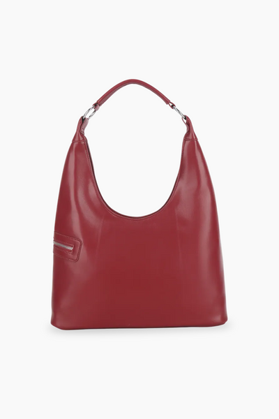 Lola Shoulder Bag - Burgundy - Silfen Studio