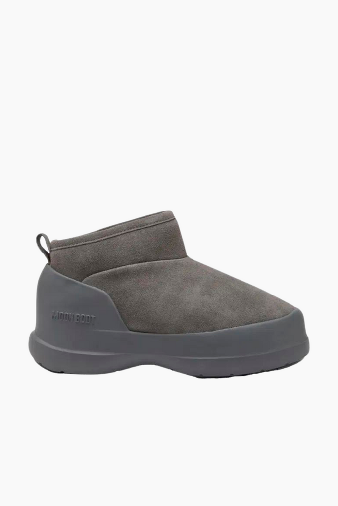 MB Luna Low Boot Suede - Anthracite - Moon Boot