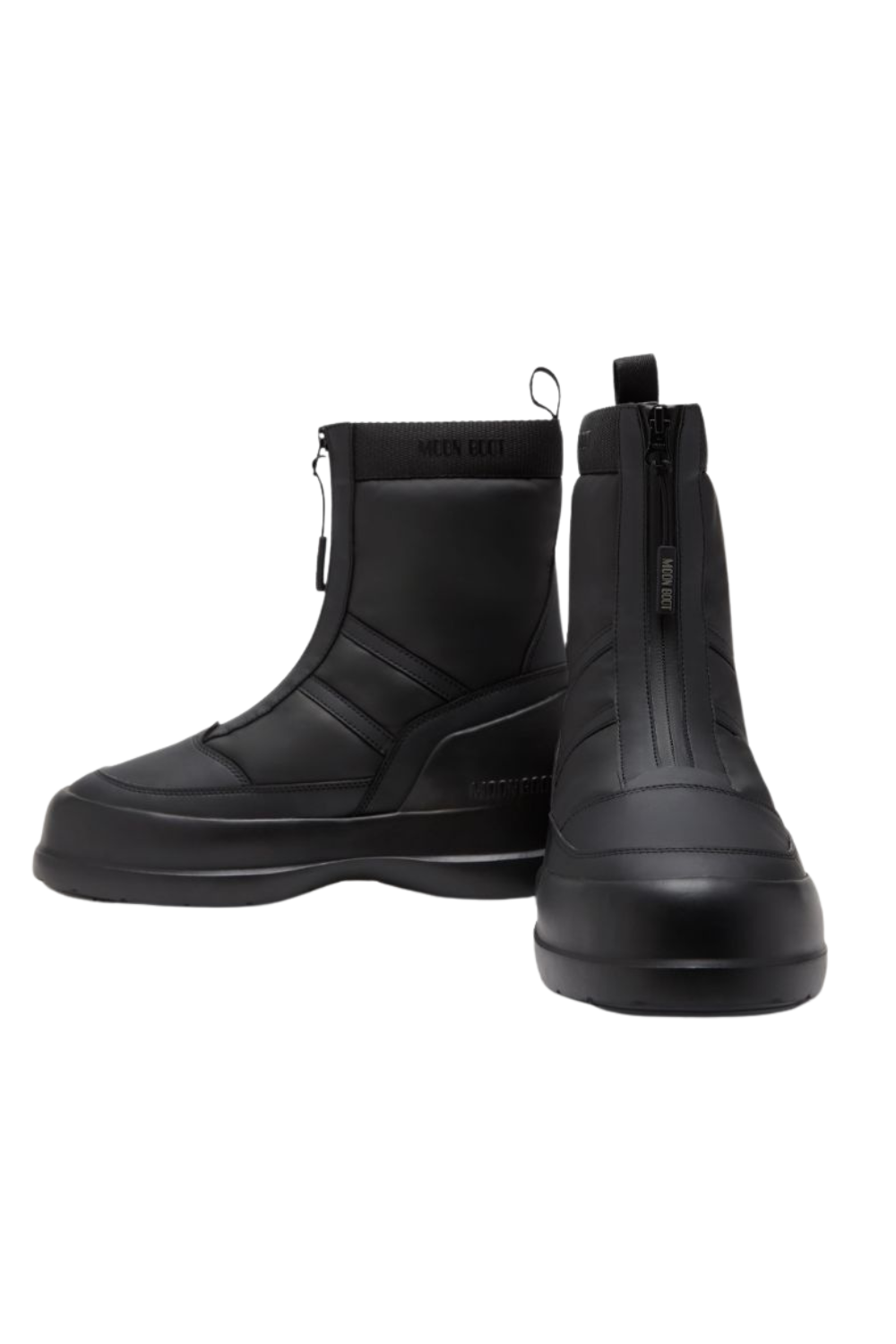 MB Luna Zip Boot - Black - Moon Boot