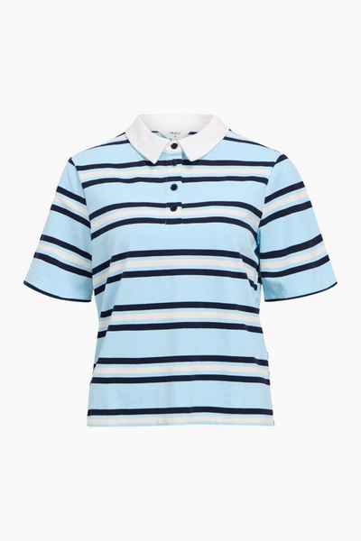 Objnana SS Re Polo Top - Kentucky Blue/Sky Captai - Object