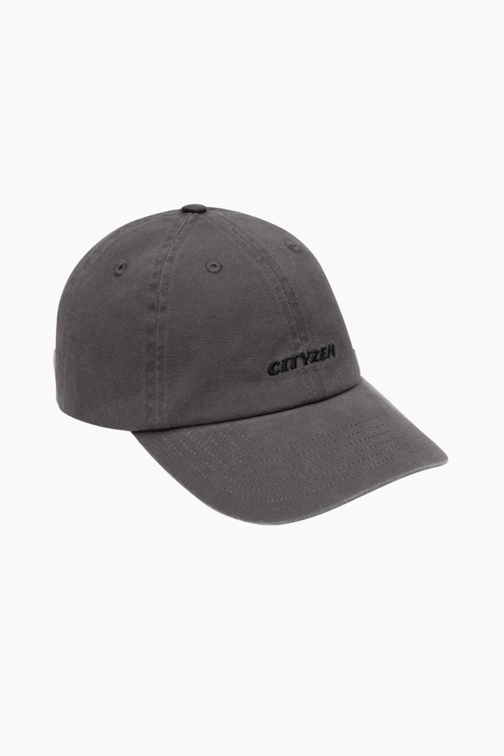 Organic Cotton Graphic Cap - Dark Grey - bareen