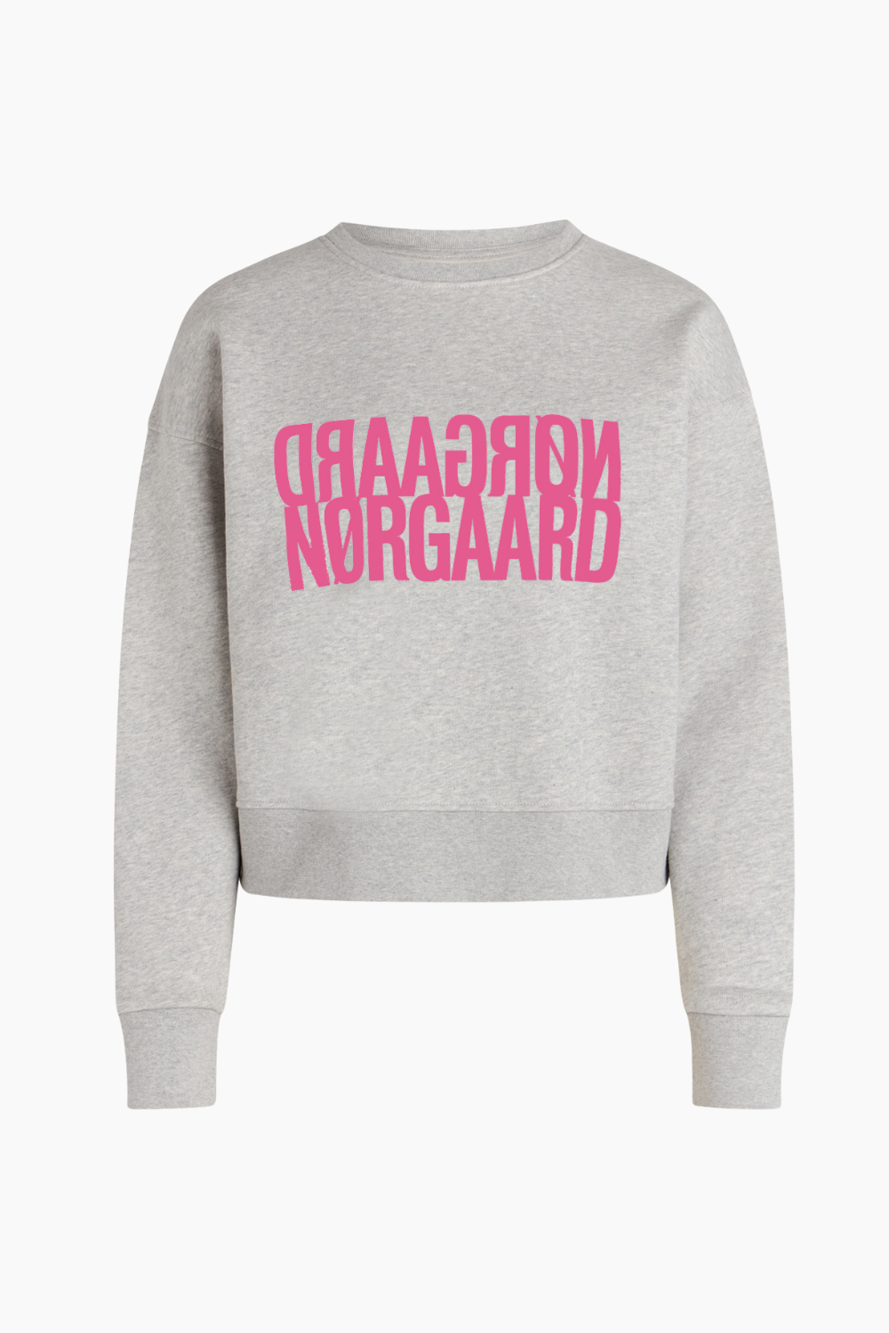 Organic Sweat Tilvina Sweatshirt - Light Grey Melange - Mads Nørgaard