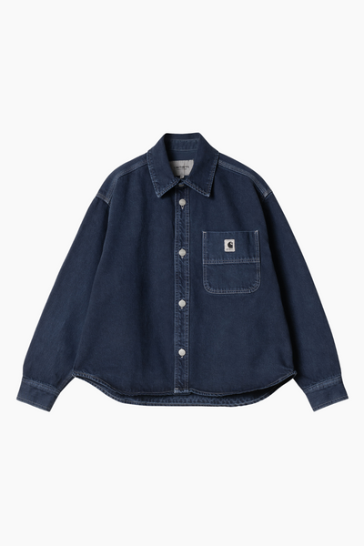 W' Georgia Shirt Jac - Air Force Blue (Stone Dyed) - Carhartt WIP