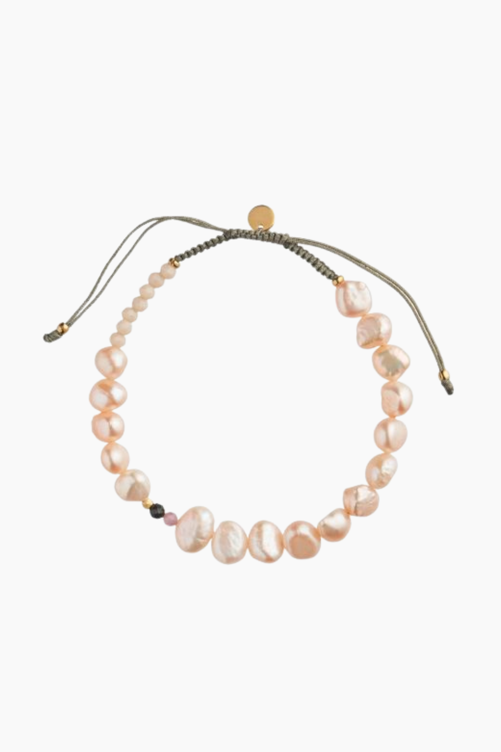 Pearlie Soft Pink Bracelet - Freshwater Pearls - Stine A