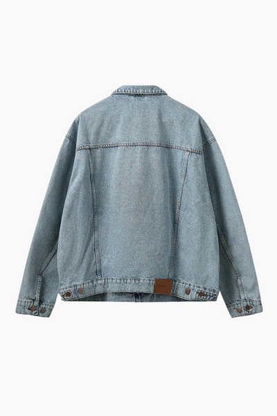 Sky Jacket - Light Blue Denim - H2O Fagerholt