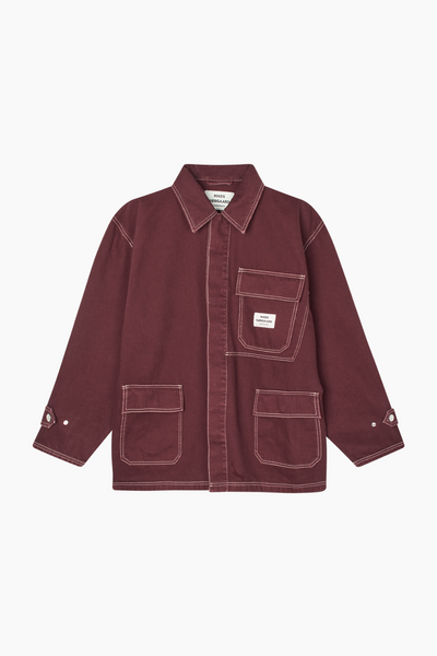 Soil Denim Johnny Jacket - Sassafras - Mads Nørgaard