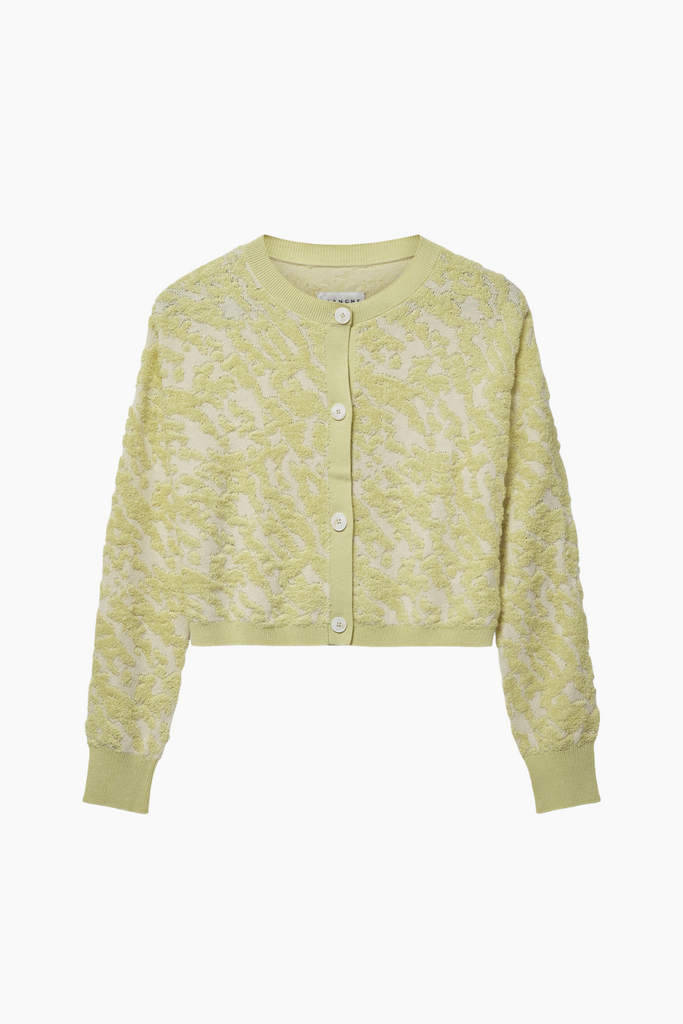 Soleil-BL Cardigan - Yellow Tender - Blanche