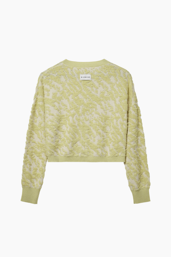 Soleil-BL Cardigan - Yellow Tender - Blanche