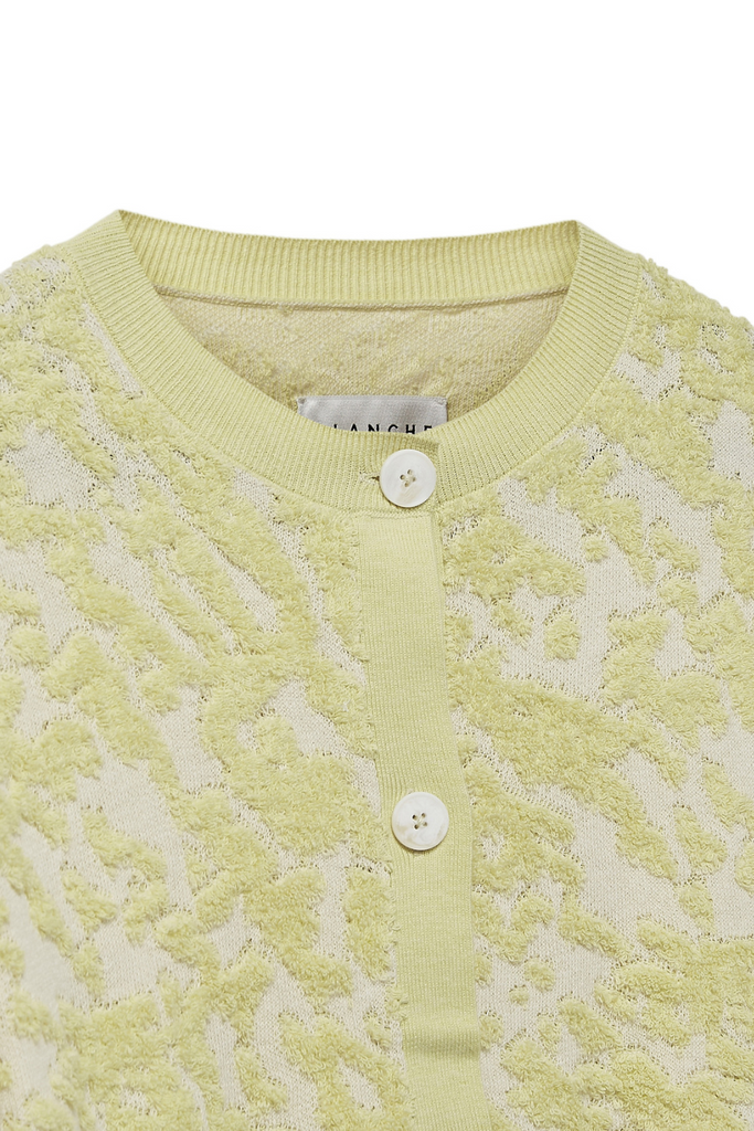 Soleil-BL Cardigan - Yellow Tender - Blanche