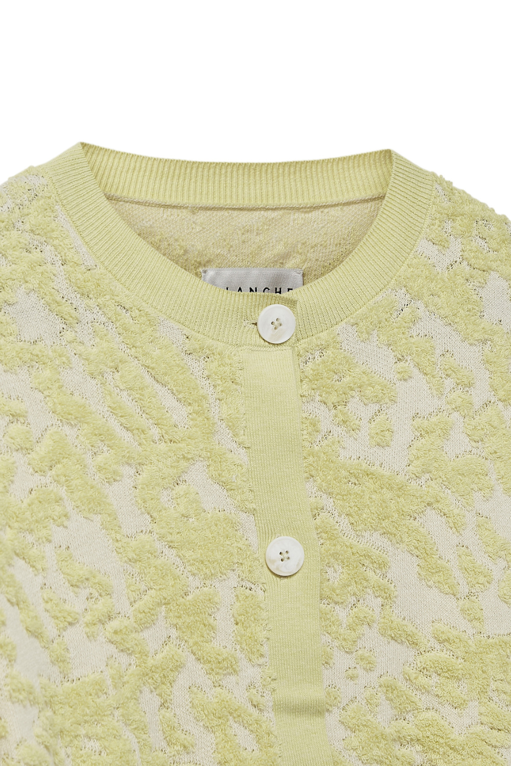 Soleil-BL Cardigan - Yellow Tender - Blanche