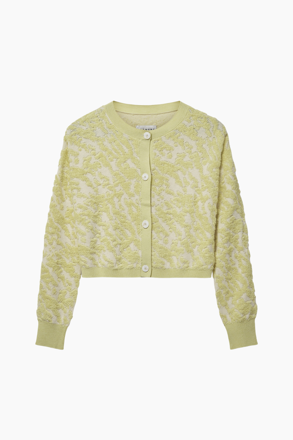 Soleil-BL Cardigan - Yellow Tender - Blanche