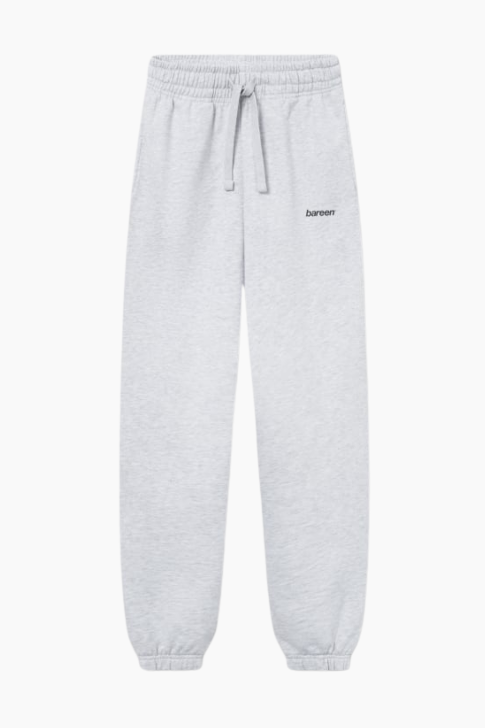 Sweatpants Heavy Logo - Cloudy Grey - bareen