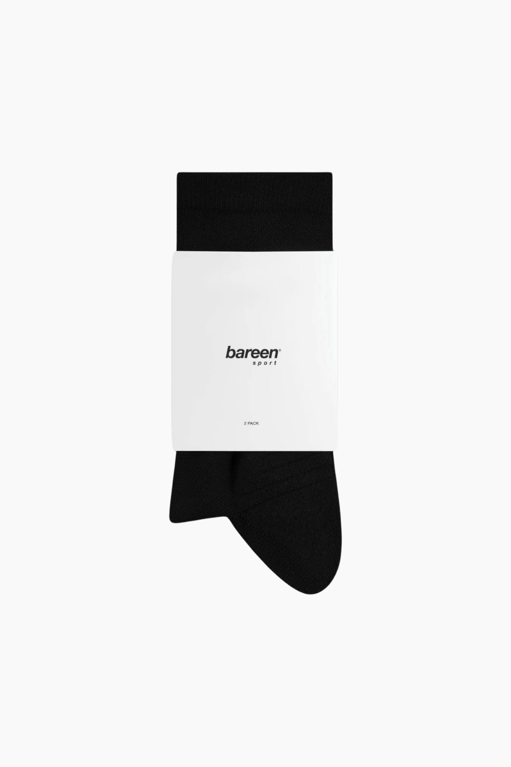 Tennis Socks 3-Pack - Black - bareen