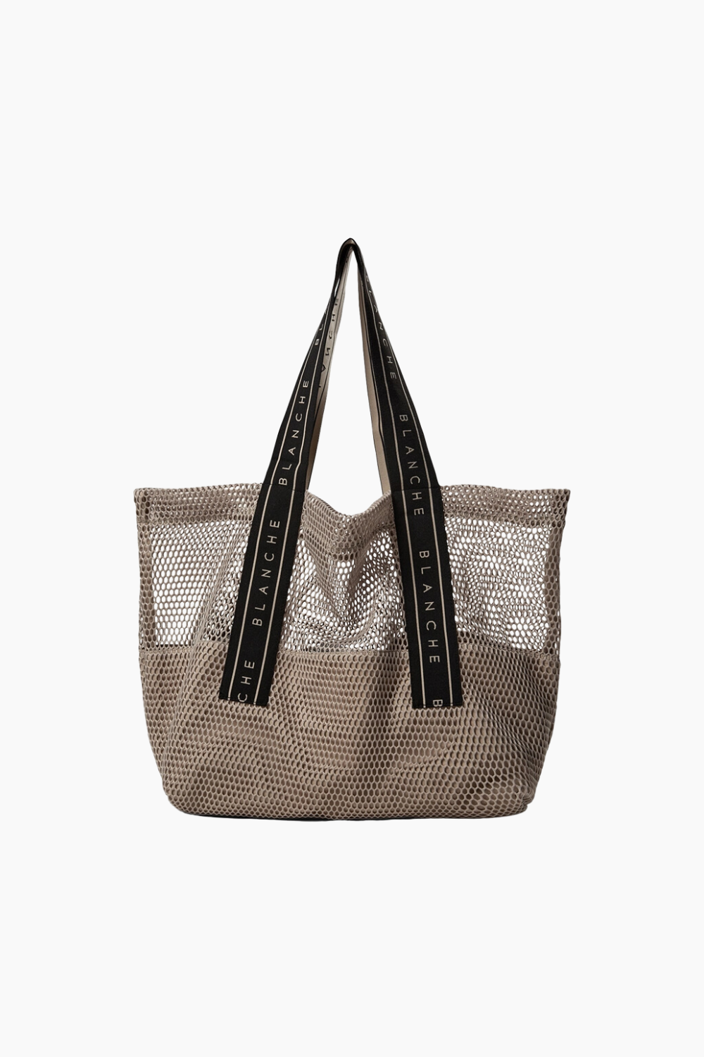 Tote-BL Logo - Oxford Tan - Blanche