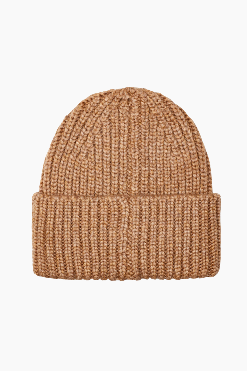 W Chunky Rib Beanie - Camel - UGG