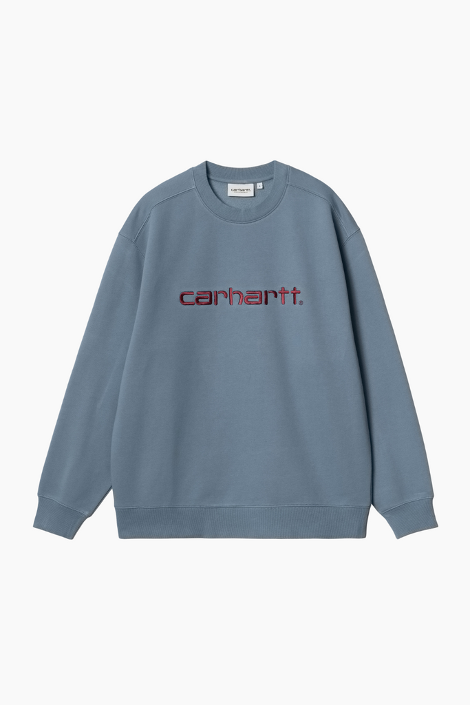 W' Carhartt Sweat - Positano/Malbec - Carhartt WIP