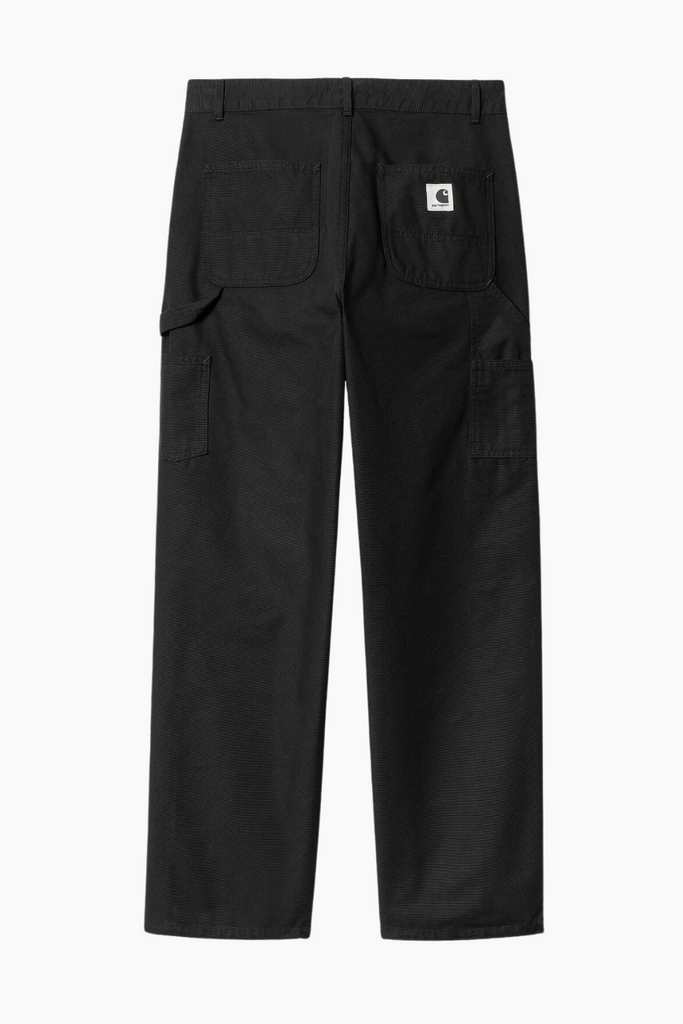 W' Pierce Pant Straight (Hubbard) - Black Rinsed - Carhartt WIP