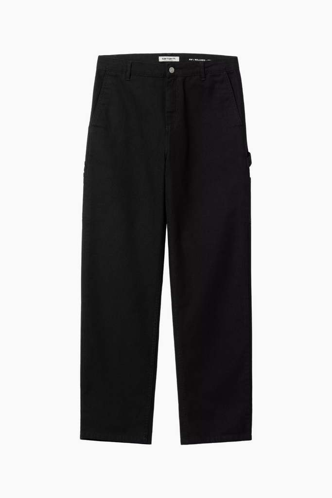 W' Pierce Pant (Hubbard) - Black Rinsed - Carhartt WIP