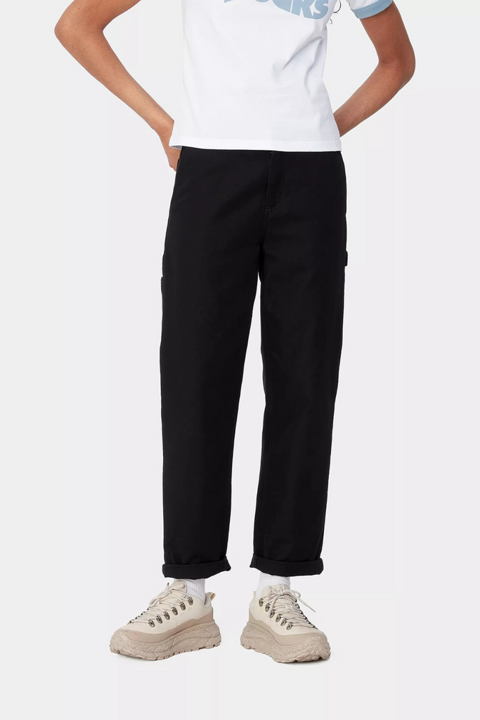 W' Pierce Pant (Hubbard) - Black Rinsed - Carhartt WIP